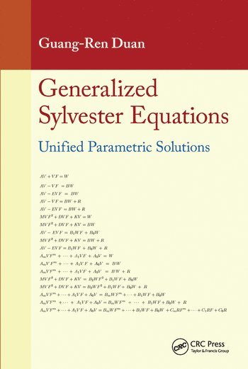 bokomslag Generalized Sylvester Equations