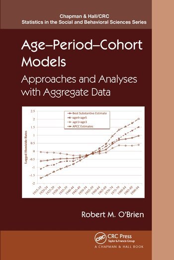 Robert O'Brien - Age-Period-Cohort Models, Häftad