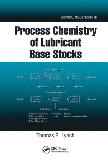 bokomslag Process Chemistry of Lubricant Base Stocks