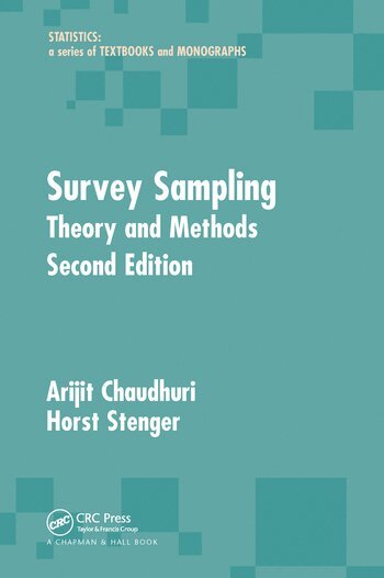 Arijit Chaudhuri, Horst Stenger - Survey Sampling, Häftad