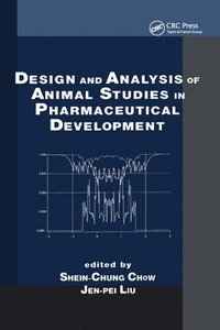 bokomslag Design and Analysis of Animal Studies in Pharmaceutical Development