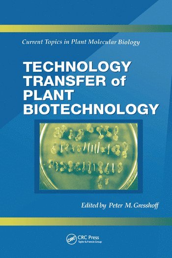 bokomslag Technology Transfer of Plant Biotechnology