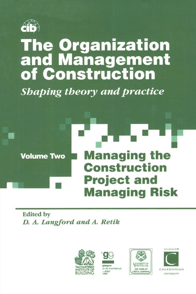 David Langford, Arkady Retik - Organization and Management of Construction, Häftad