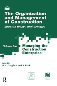bokomslag The Organization and Management of Construction