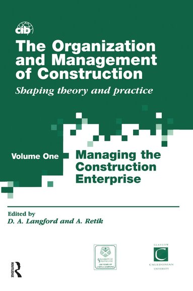 David Langford, Arkady Retik - Organization and Management of Construction, Häftad