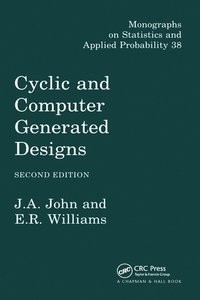 bokomslag Cyclic and Computer Generated Designs