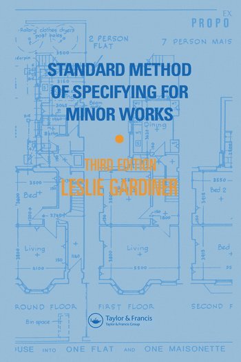 Standard Method of Specifying for Minor Works 1