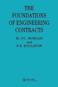 bokomslag The Foundations of Engineering Contracts