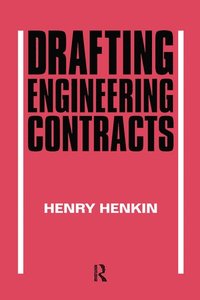 bokomslag Drafting Engineering Contracts