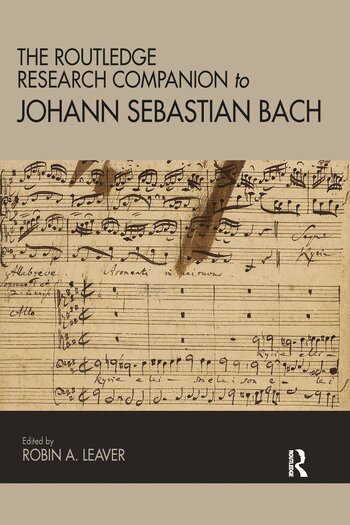 Robin Leaver - Routledge Research Companion to Johann Sebastian Bach, Häftad