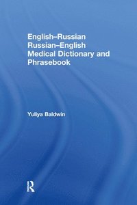 bokomslag English-Russian Russian-English Medical Dictionary and Phrasebook