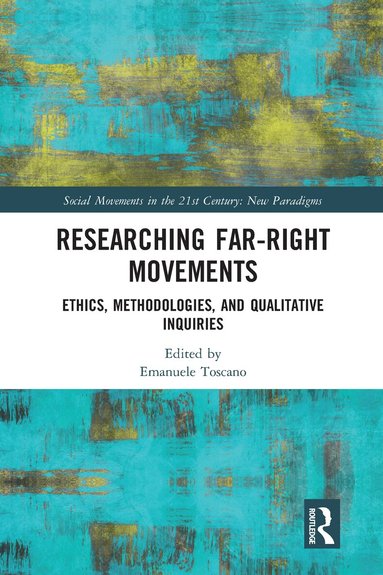 Emanuele Toscano - Researching Far-Right Movements, Häftad