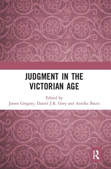 bokomslag Judgment in the Victorian Age