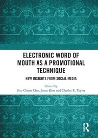bokomslag Electronic Word of Mouth as a Promotional Technique