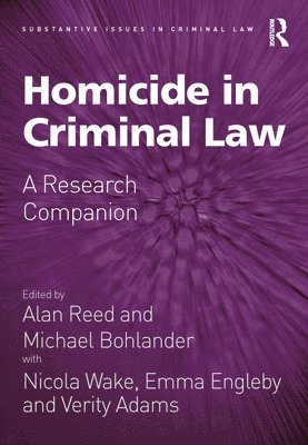 Homicide in Criminal Law 1