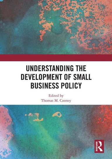 bokomslag Understanding the Development of Small Business Policy