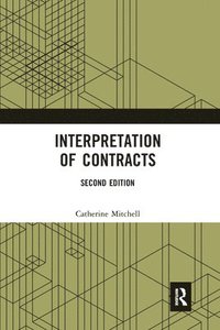 bokomslag Interpretation of Contracts