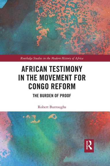 bokomslag African Testimony in the Movement for Congo Reform