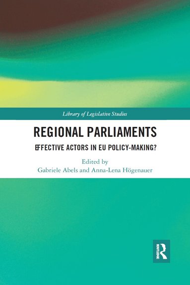 Gabriele Abels, Anna-Lena Hogenauer - Regional Parliaments, Häftad