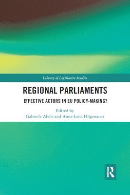 bokomslag Regional Parliaments