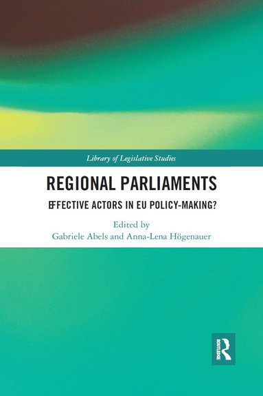 bokomslag Regional Parliaments