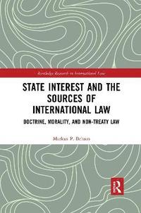 bokomslag State Interest and the Sources of International Law