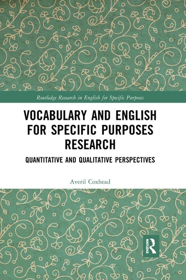 bokomslag Vocabulary and English for Specific Purposes Research