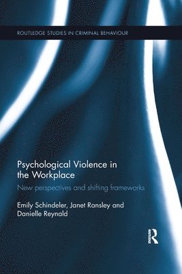 Psychological Violence in the Workplace 1