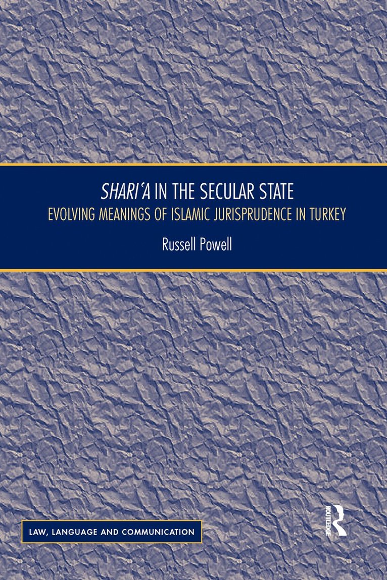 Shari`a in the Secular State 1