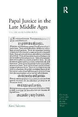 bokomslag Papal Justice in the Late Middle Ages