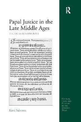 Papal Justice in the Late Middle Ages