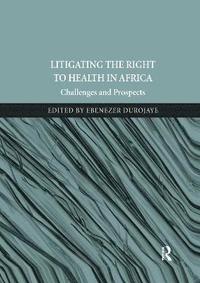 bokomslag Litigating the Right to Health in Africa