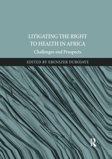 bokomslag Litigating the Right to Health in Africa