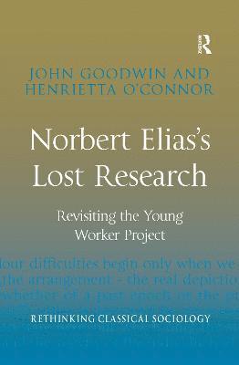 Norbert Elias's Lost Research 1