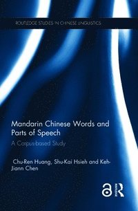 bokomslag Mandarin Chinese Words and Parts of Speech