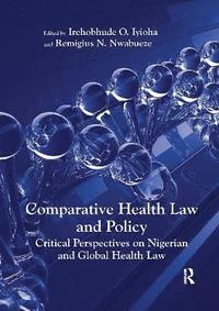 bokomslag Comparative Health Law and Policy