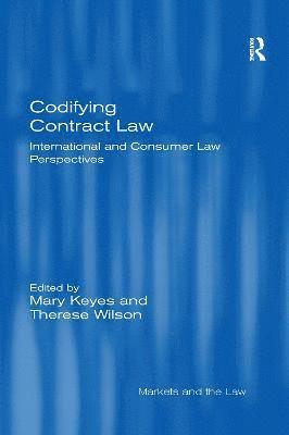 Codifying Contract Law 1