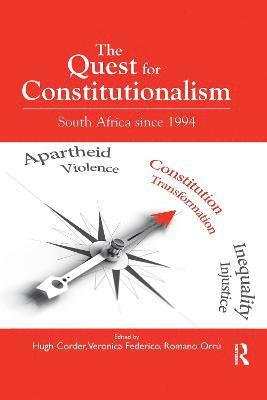 bokomslag The Quest for Constitutionalism