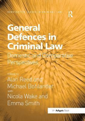 General Defences in Criminal Law 1