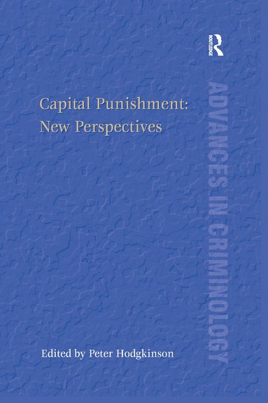 bokomslag Capital Punishment: New Perspectives