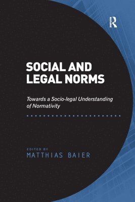 bokomslag Social and Legal Norms