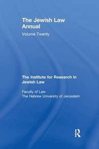 bokomslag Jewish Law Annual Volume 20