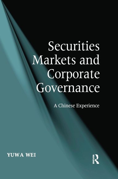 bokomslag Securities Markets and Corporate Governance