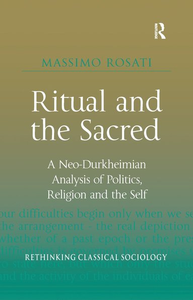 bokomslag Ritual and the Sacred