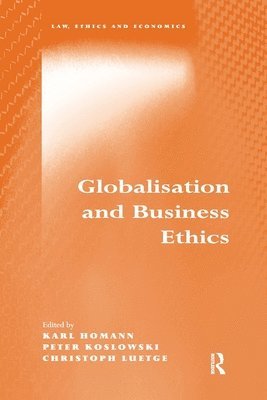 Globalisation and Business Ethics 1