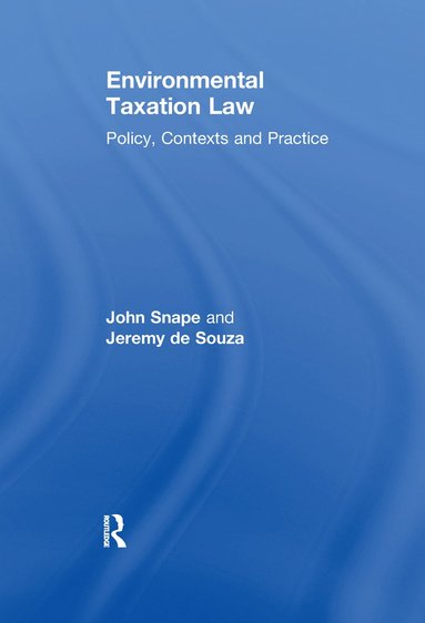 bokomslag Environmental Taxation Law