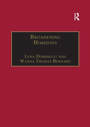 Wanda Thomas Bernard, Lena Dominelli - Broadening Horizons, Häftad