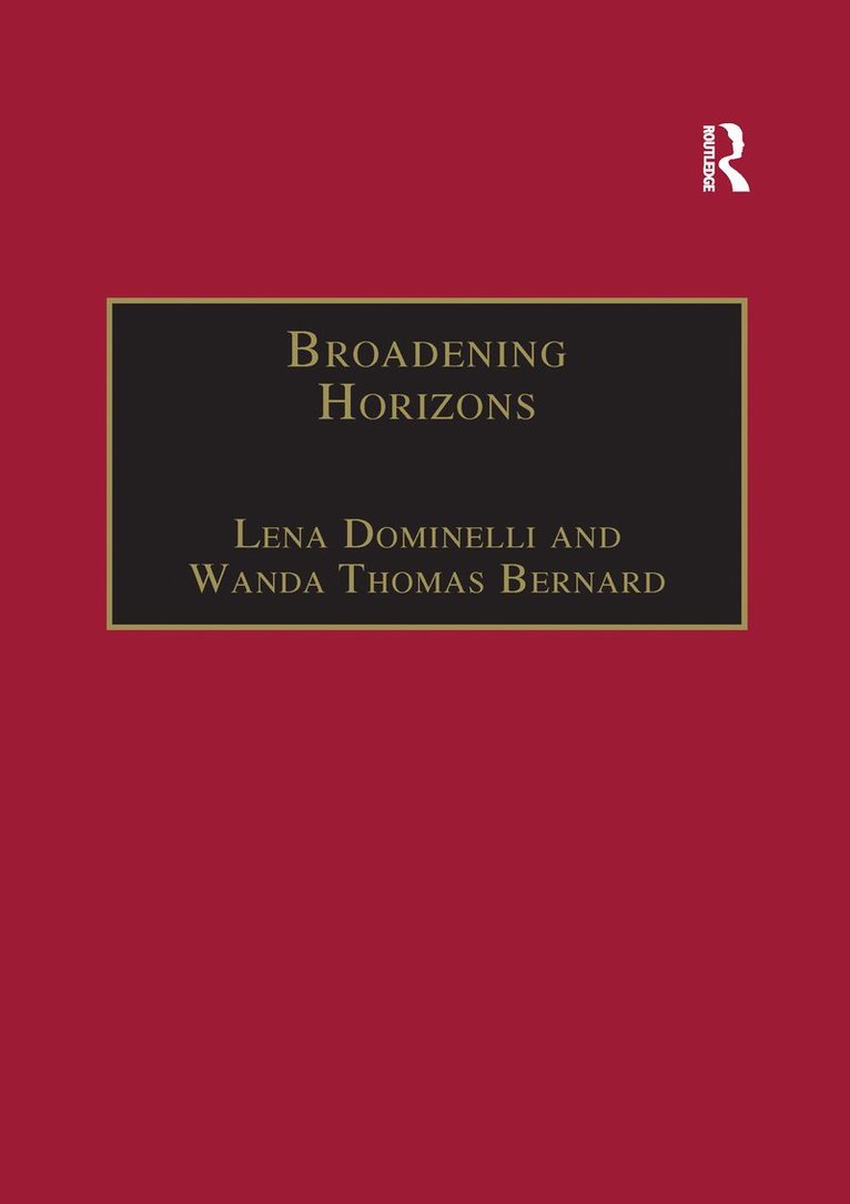 Wanda Thomas Bernard, Lena Dominelli - Broadening Horizons, Häftad