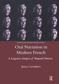 bokomslag Oral Narration in Modern French