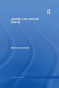 bokomslag Jewish Law Annual (Vol 6)